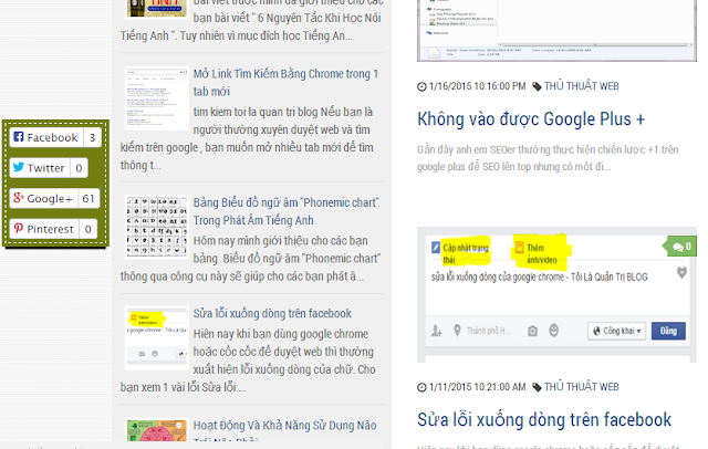 Nút Share trượt dọc chuẩn HTML5 Cho Blogspot