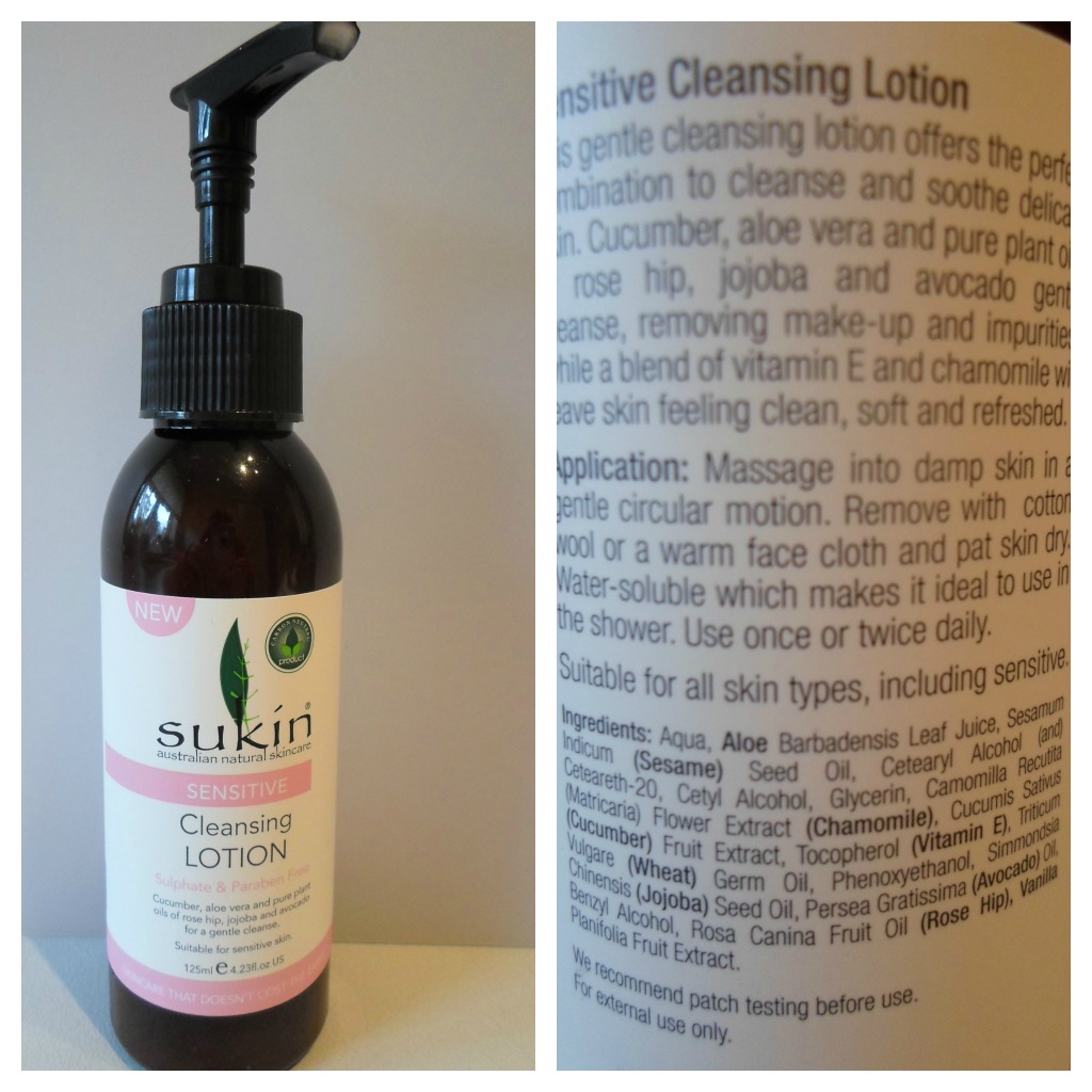 Review Sukin Sensitive Cleansing Lotion — Sugarpuffish