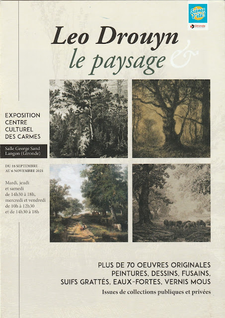 Couverture du catalogue de l'exposition : Leo Drouyn, Le Paysage