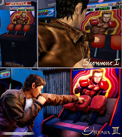 QTE Title in the first game (above) vs Shenmue III (below).