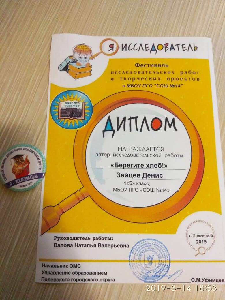 я исследователь положение