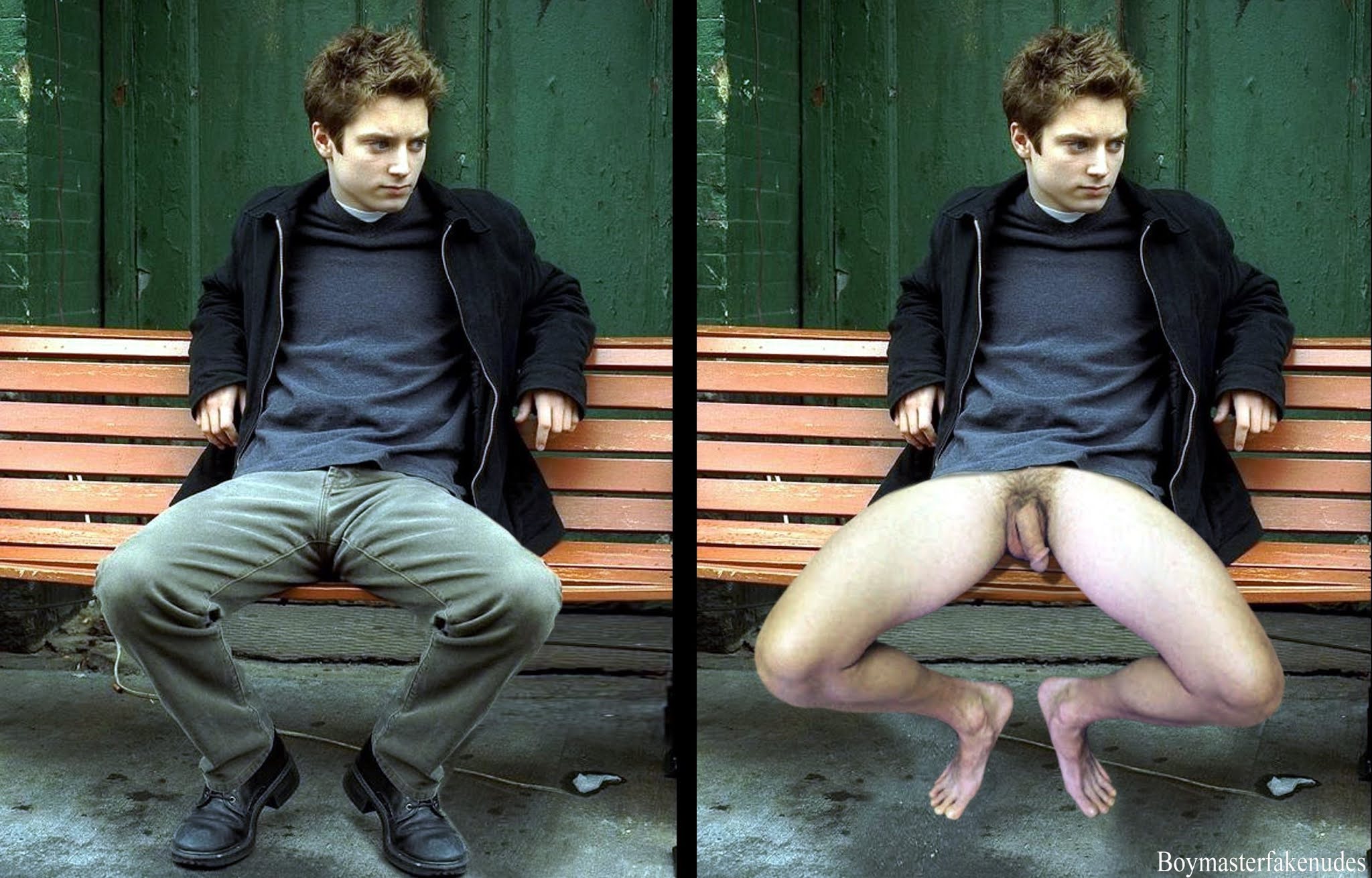 Elijah Wood verses Daniel Radcliffe ..naked together.