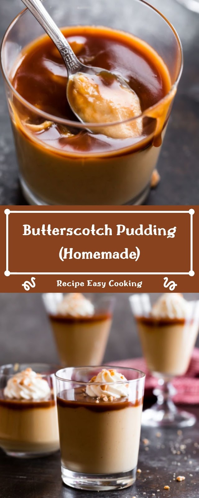 Butterscotch Pudding (Homemade)