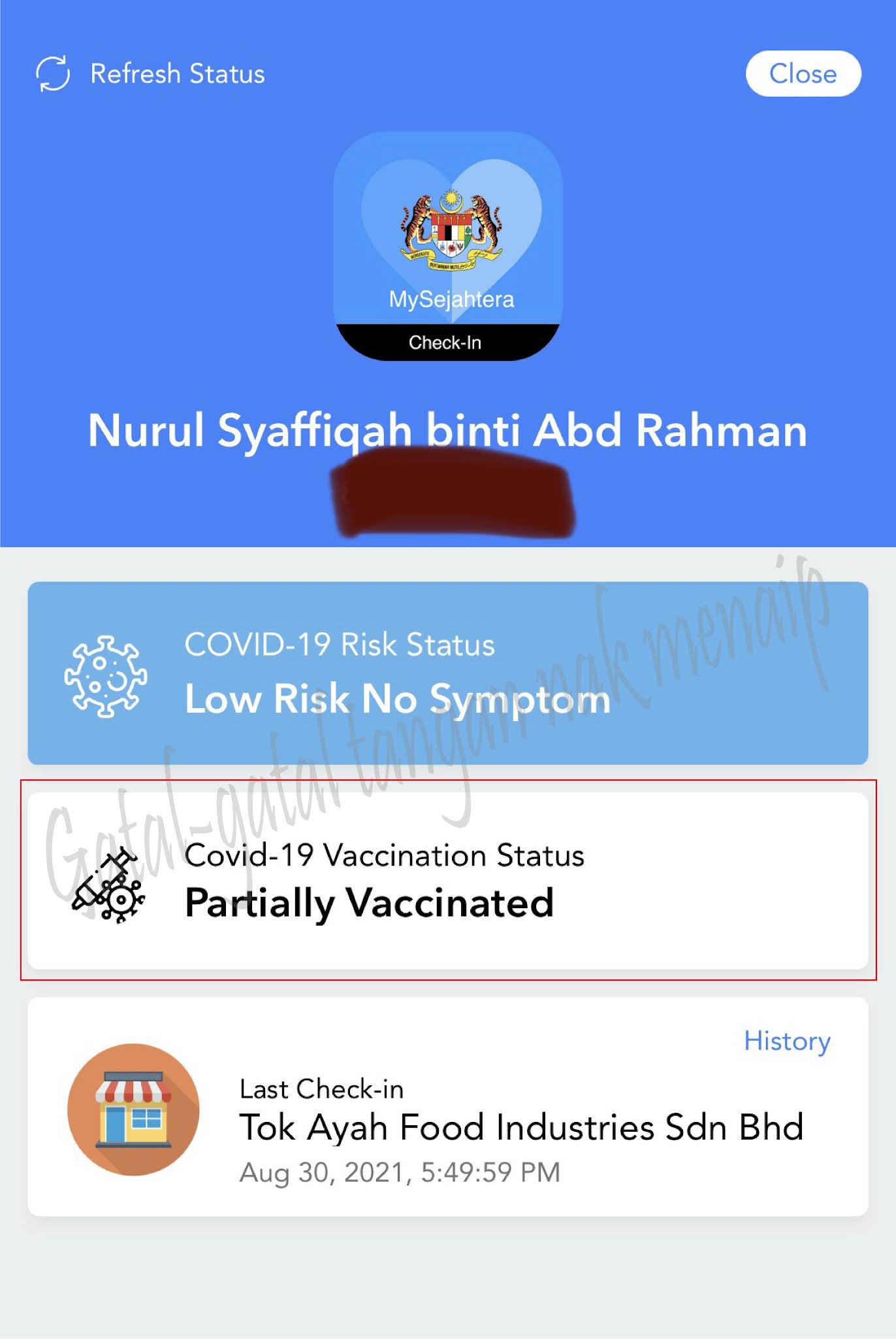 ~Gatal-gatal Tangan Nak Menaip~: My Sejahtera yang baru! (update 3/9/2021) - How To Check Casual Contact Location Mysejahtera