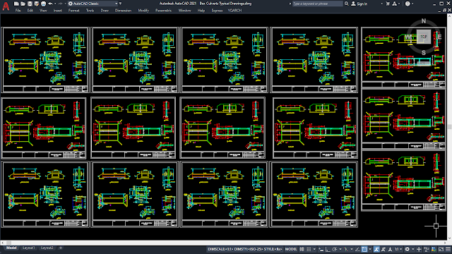 Reinforced Concrete Cement RCC [DWG]