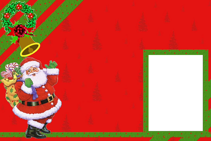 Moldura De Natal Noel Imprimir[1] - Fazer Um Convite De Natal, HD