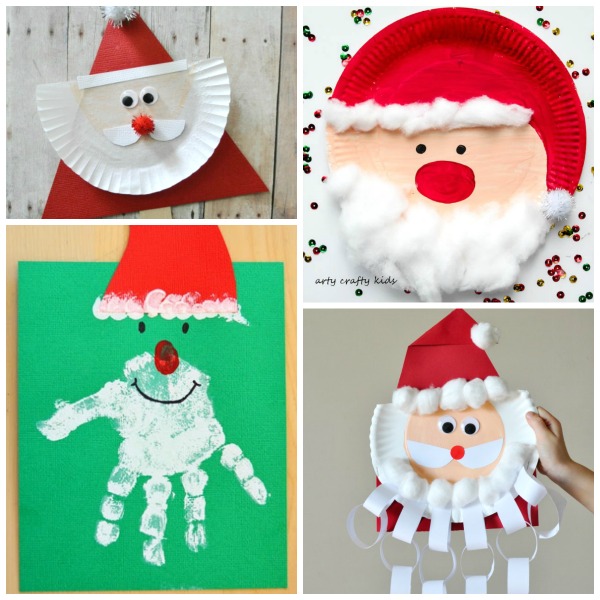 Santa Crafts for Kids | Growing A Jeweled Rose