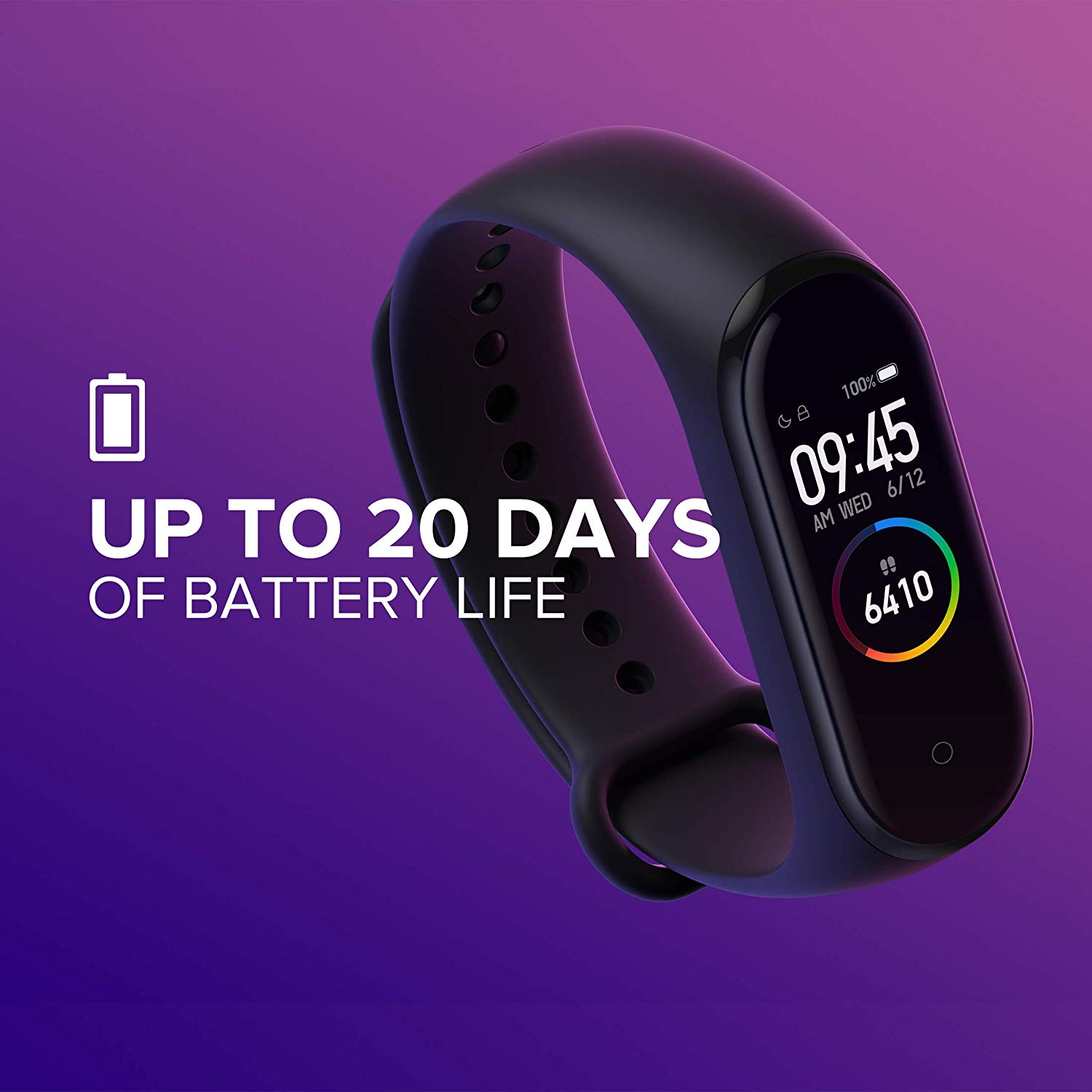 Mi Smart Band 4- India's No.1 Fitness Band