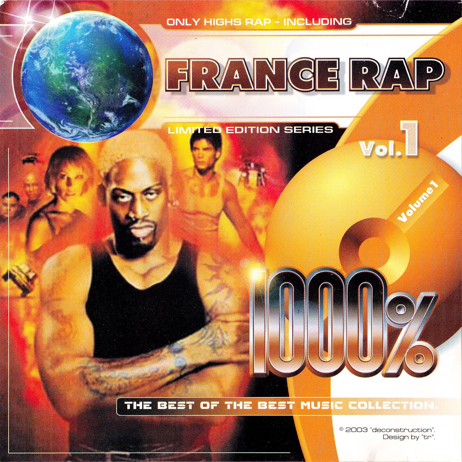 Бесплатный французский рэп. 1000% France Rap диск. Сборник французского рэпа. Сборник 1000%. France Rap Vol 1.