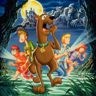 American top cartoons: Scooby doo