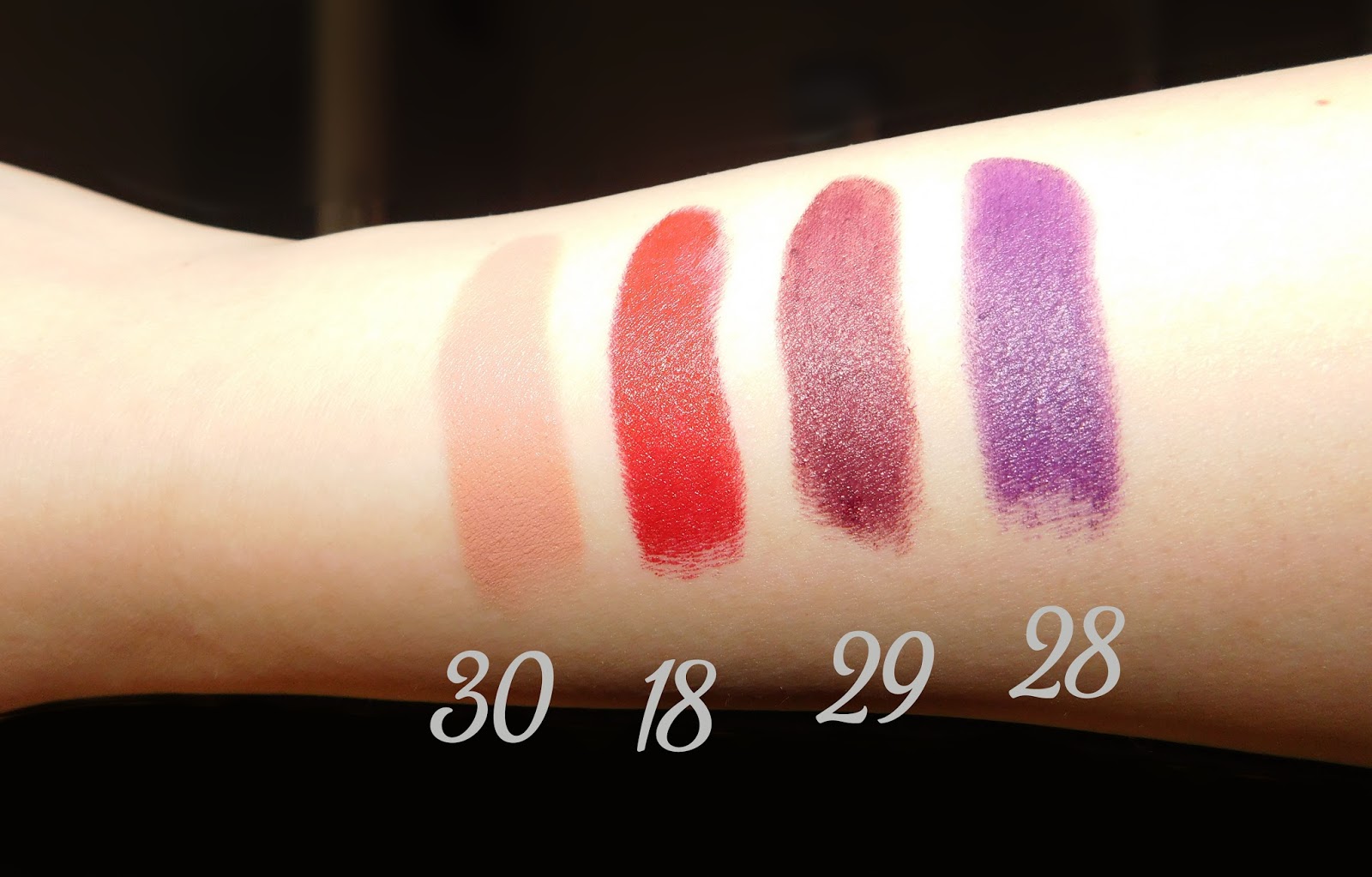 Sarrinka Blog Golden Rose Velvet Matte Lipsticks nr 30