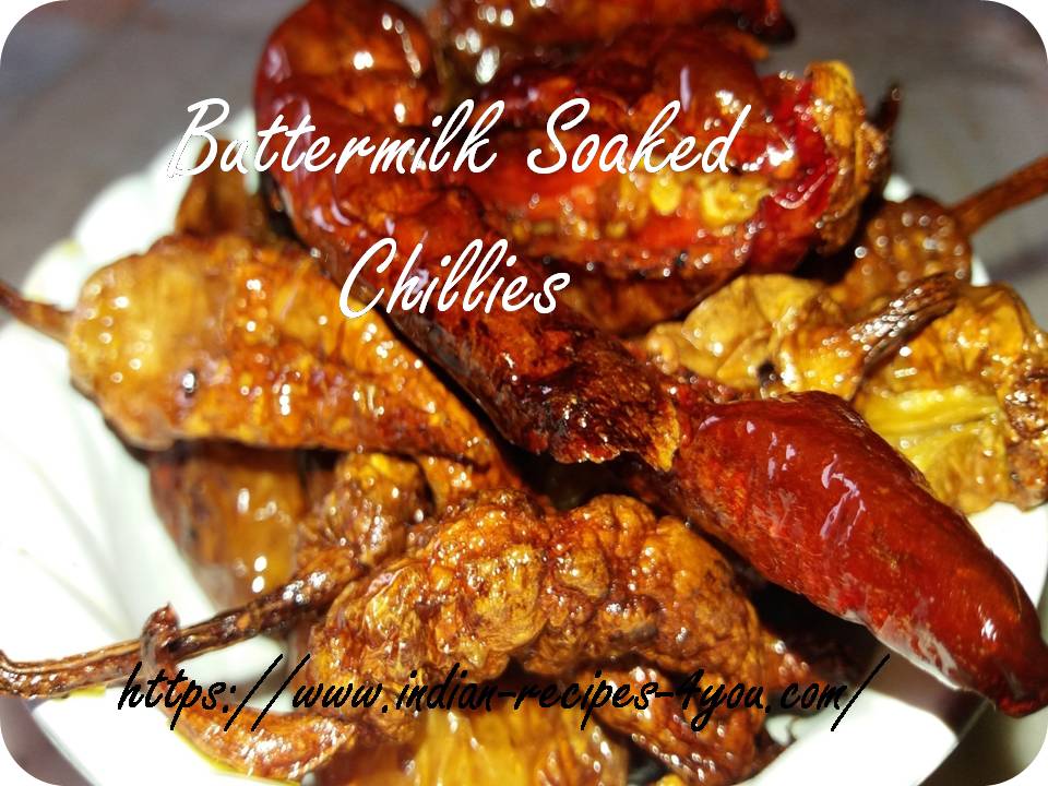 How to Make Sun Dried Buttermilk Chillie in hindi by aju Indian
