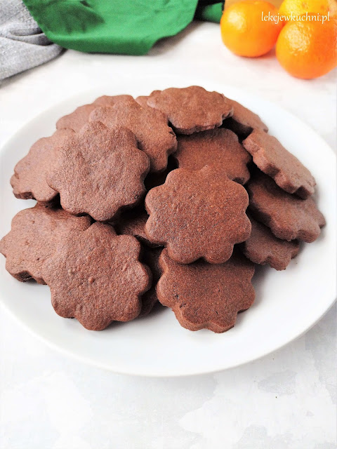 Kakaowe ciasteczka świąteczne przepis