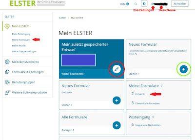 Der Denkende Mensch Einkommenssteuererklarung Mit Elster De Einfach Erklart