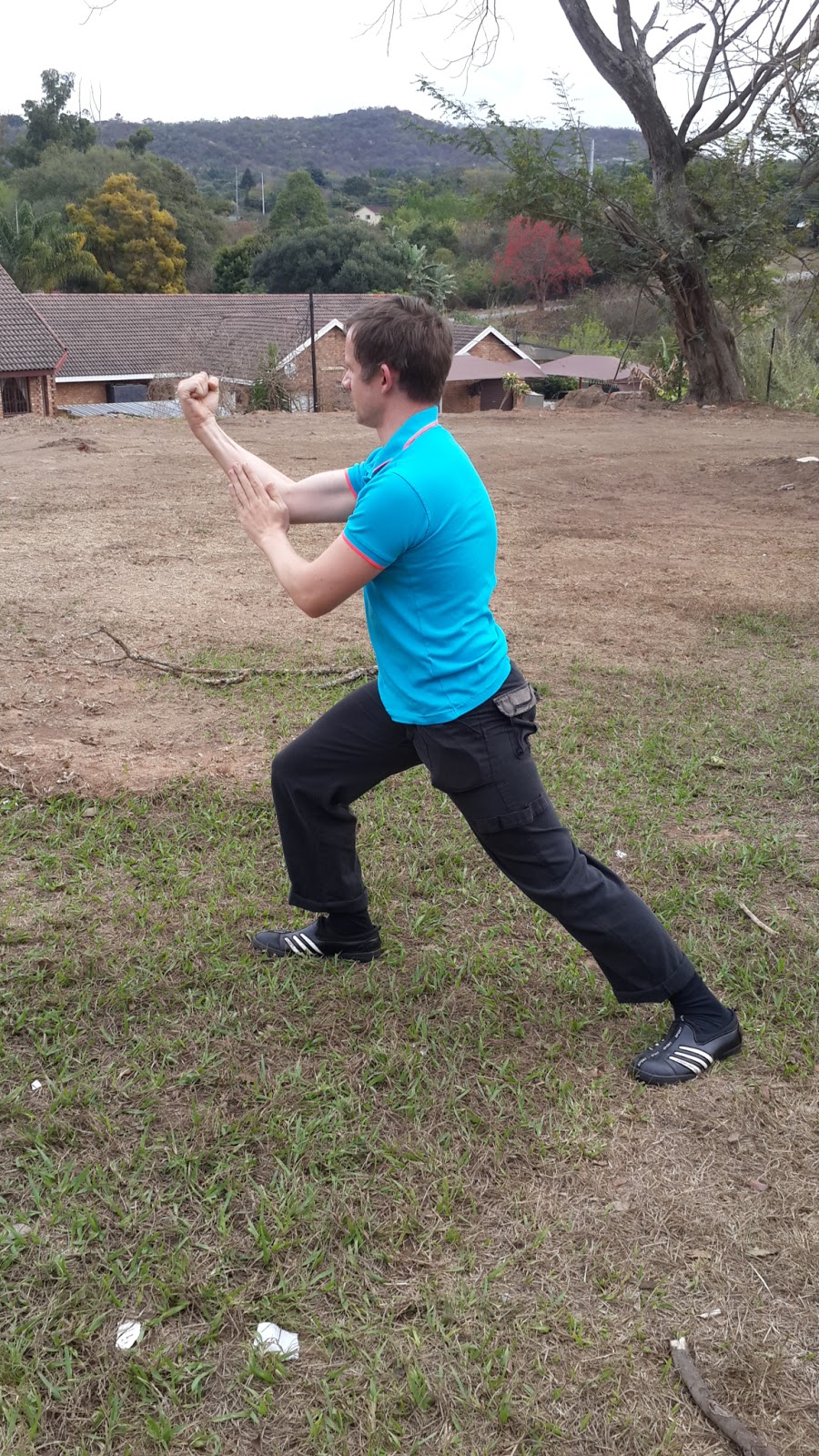 First Grappling Form Sixth Movement Circling Arm