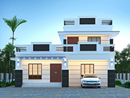 Thumbnail view of a 2105 square feet house Thumbnail view of a 2105 square feet house