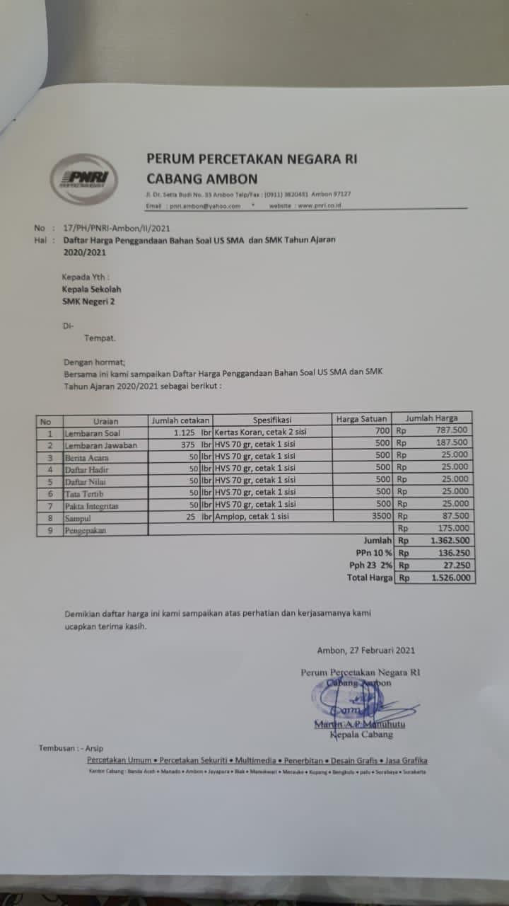 Amplop Soal Ujian Download Cover Soal Ujian Sekolah Doc