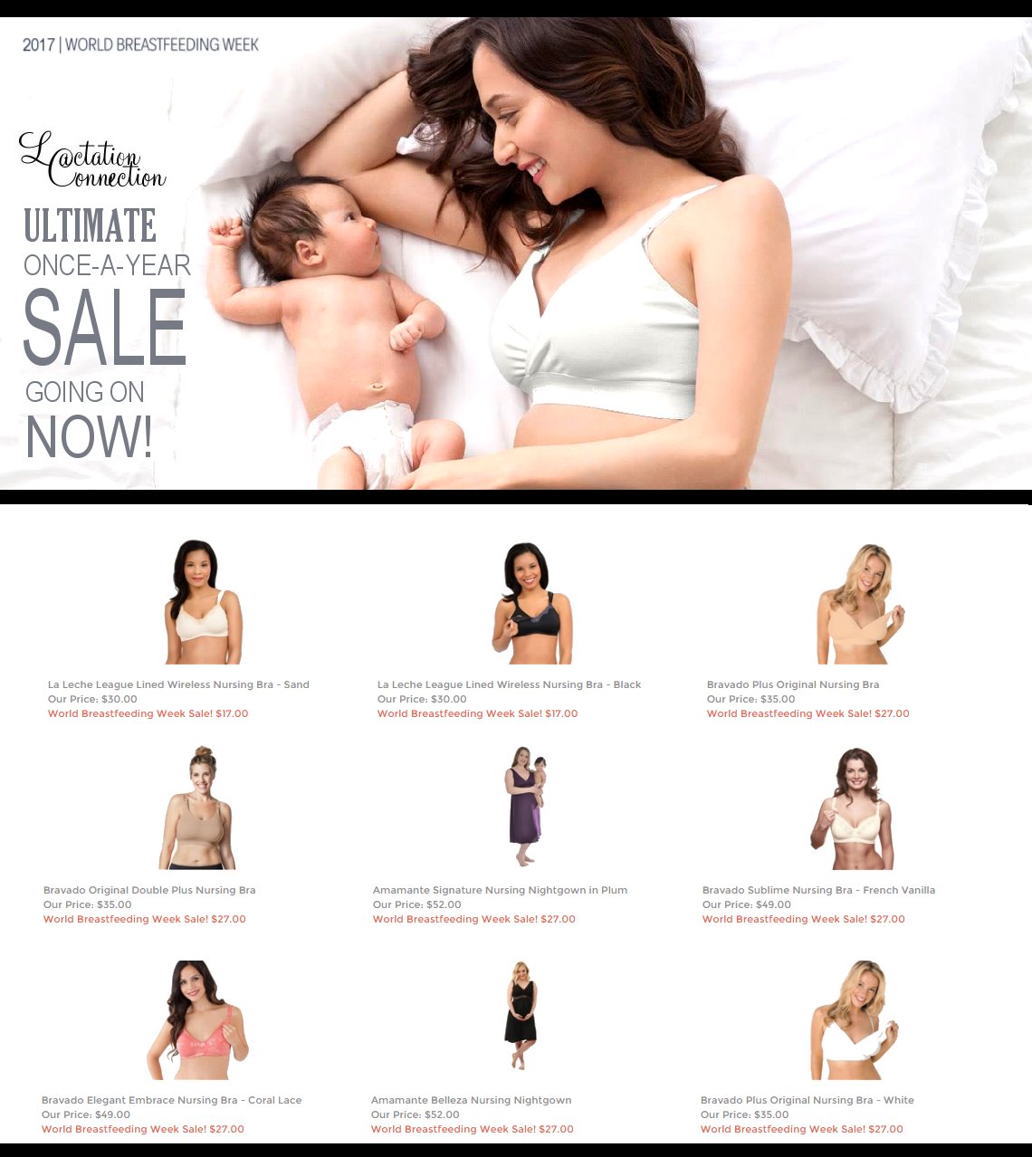 LactConnect Breastfeeding Blog: nursing bra sale