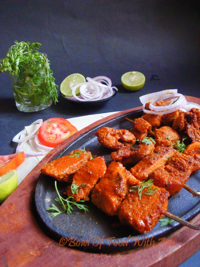 Grilled Chicken Tikka Recipe