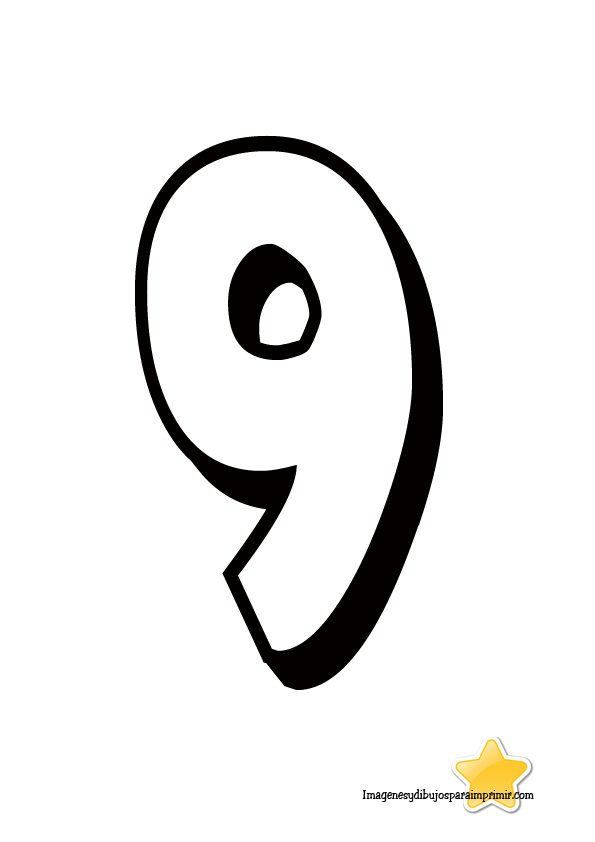 Moldes De Numeros Grandes Para Imprimir Del 1 Al 10 Imagenes Y
