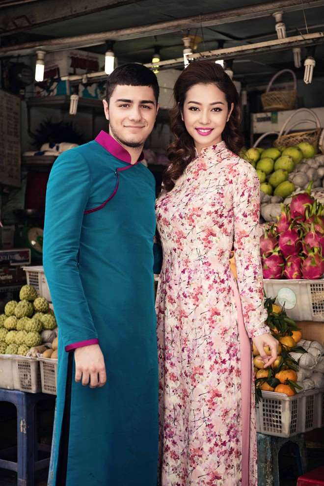 a6070eb91e65c18838cc0526abb83b80 8 kiểu tóc kết hợp với áo dài đẹp nhất của mỹ nhân Việt