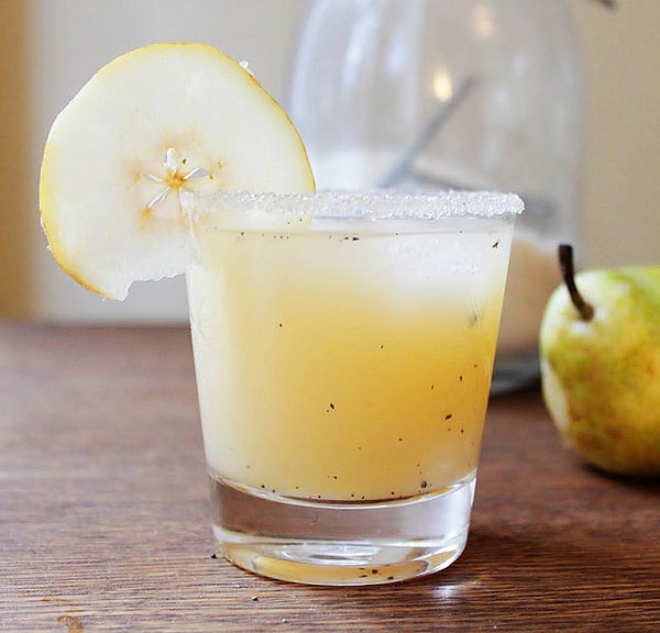In Good Taste Vanilla, Pear, & Vodka Cocktail