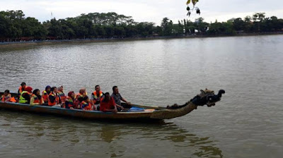 mengenal perkampungan budaya betawi setu babakan cara pesan tiket pesawat murah jakarta balikpapan pegipegi nurul sufitri travel blogger lifestyle review culinary