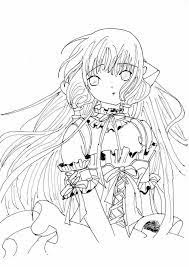 Best Free Printable Anime Girls Coloring Pages