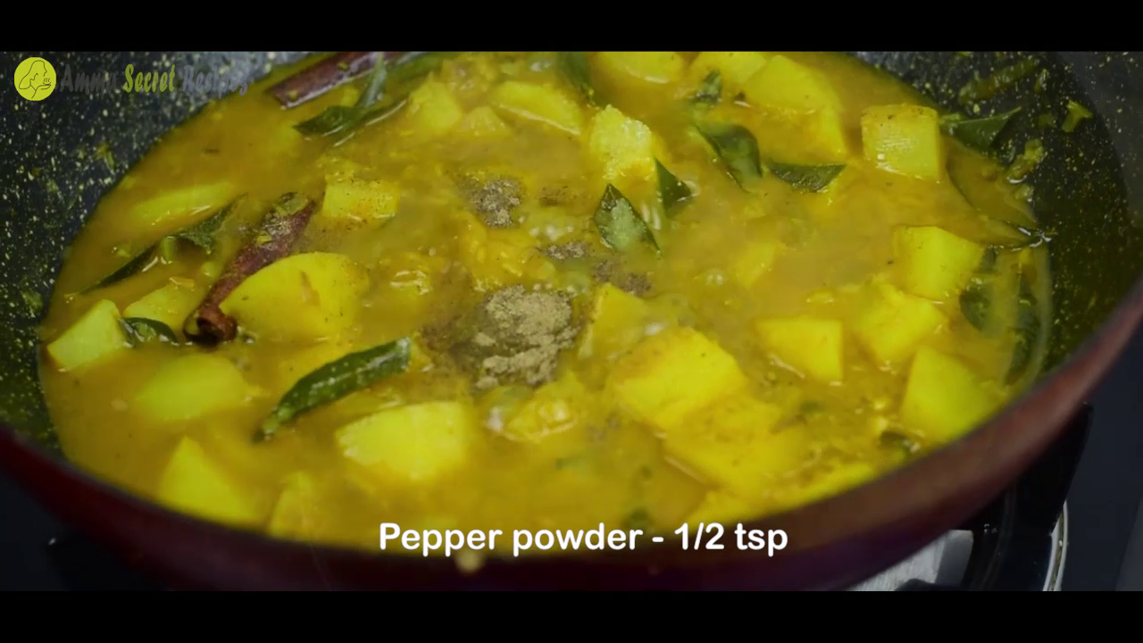 Potato Curry Recipe Potato Curry With Yogurt Aloo Curry Amma