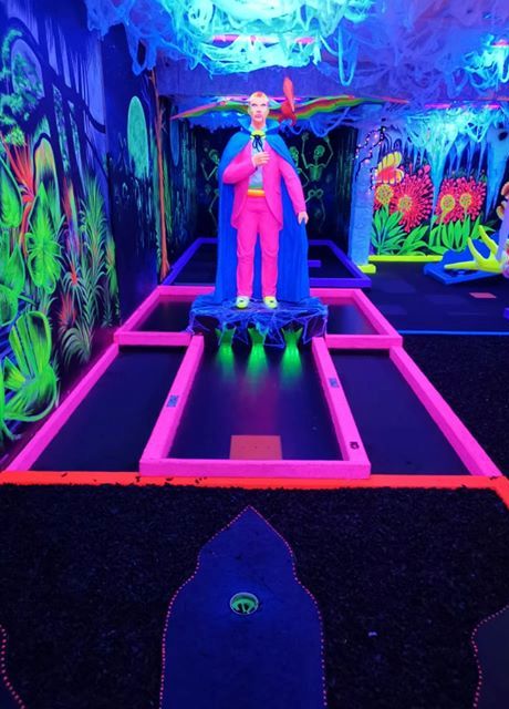 boise indoor black light mini golf boise indoor black light mini golf