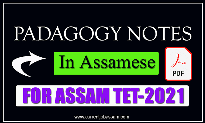 [PDF] Pedagogy notes PDF in Assamese | Padagogy for Assam TET- 2021
