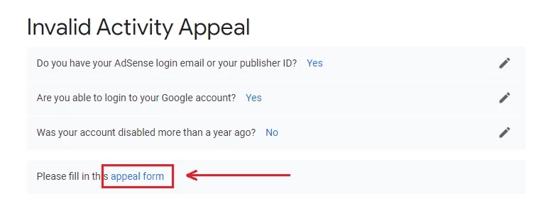 How To Fill Invalid Clicks Contact Form For Your Suspended Adsense Account | Invalid Traffic Appeal