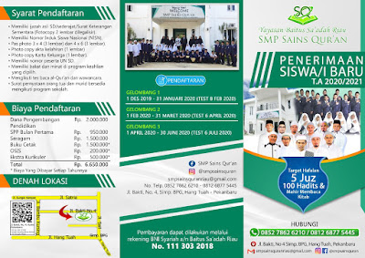 SMP Sains Quran Pekanbaru