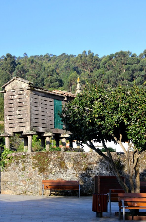 foto de horreo en corcubion