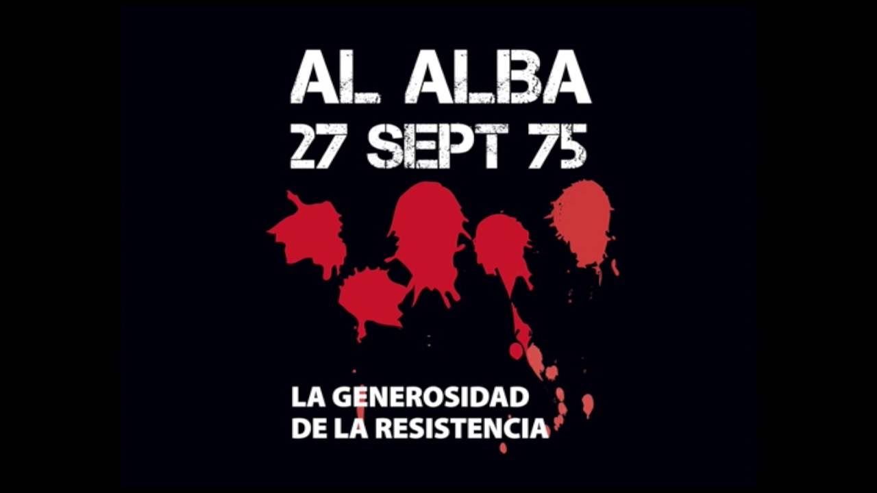 27 septiembre Recordamos a los cinco antifascistas fusilados