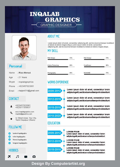 Download Template Cv Coreldraw X7 Download Template Cv Coreldraw X7