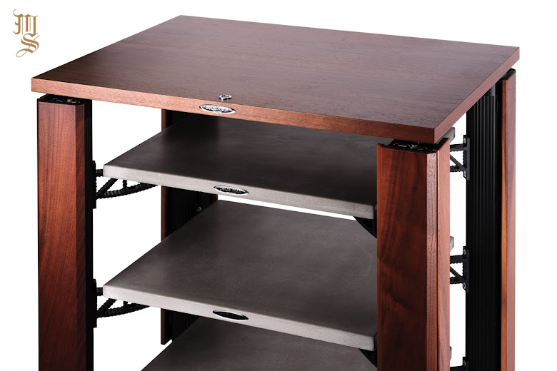 NEW SOLID TECH HYBRID WOOD AUDIO RACK M & S Ultimate HighFidelity