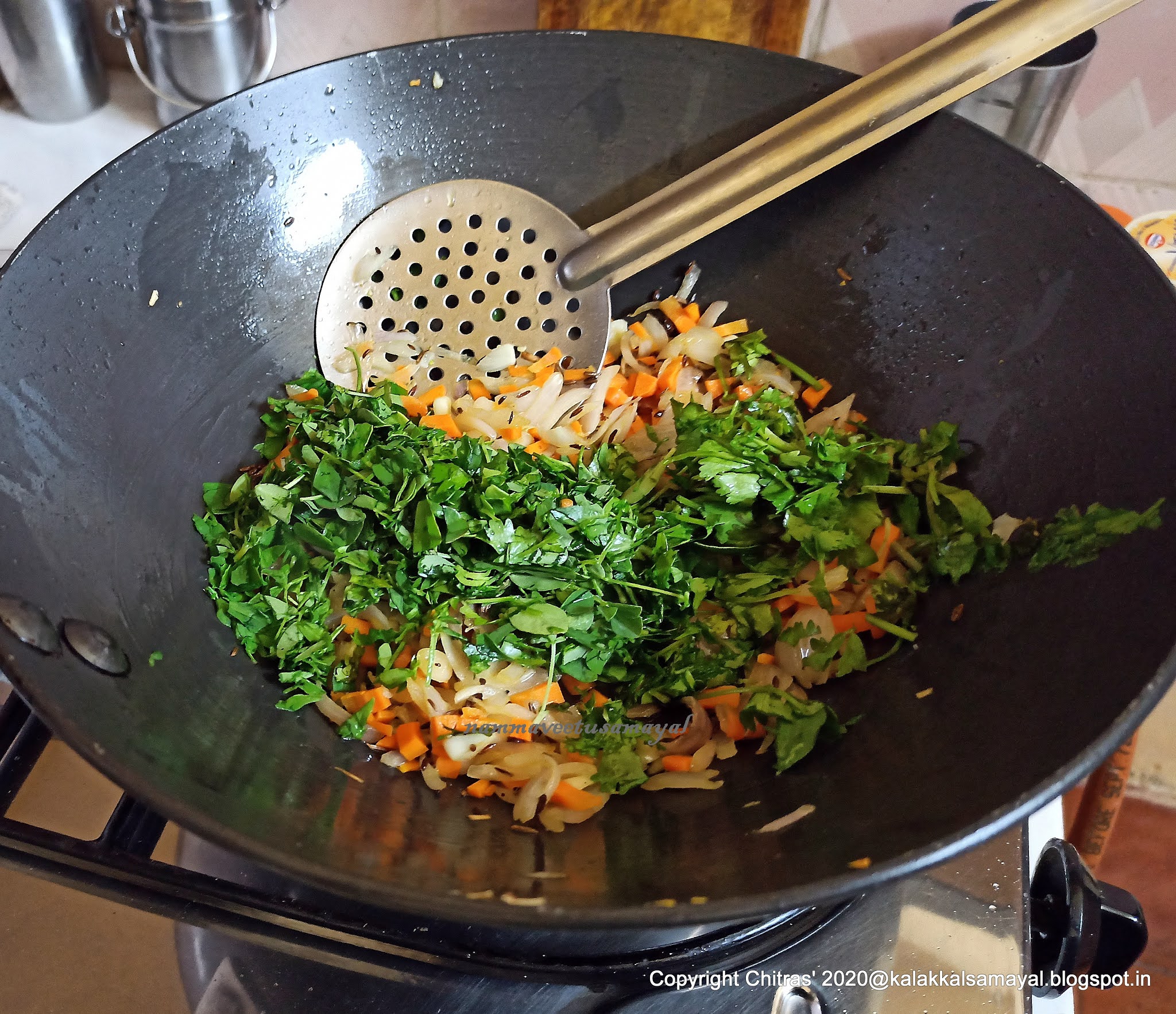 kalakkalsamayal Varagu_Paneer_Rice