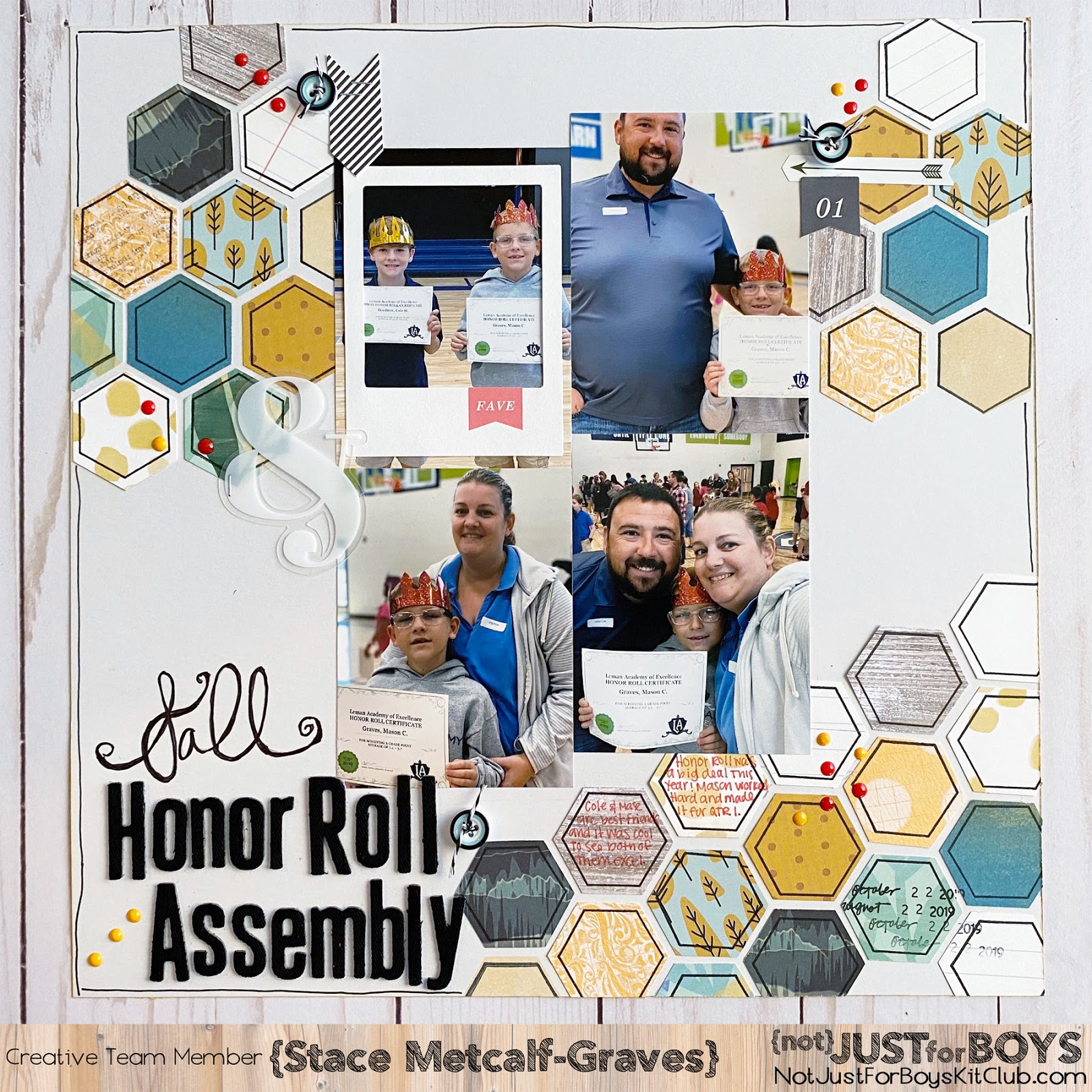 { Honor Roll Assembly} Using the "Refresh" March 2020 Premium Kit