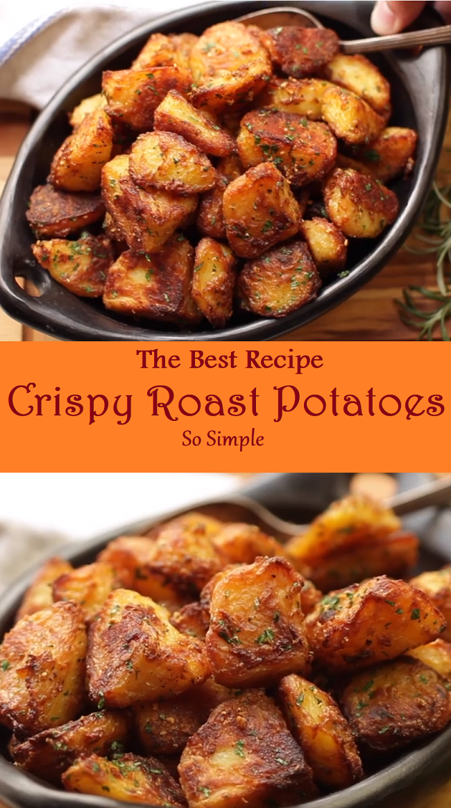 The Best Crispy Roast Potatoes Ever Recipe Gaya Recipes
