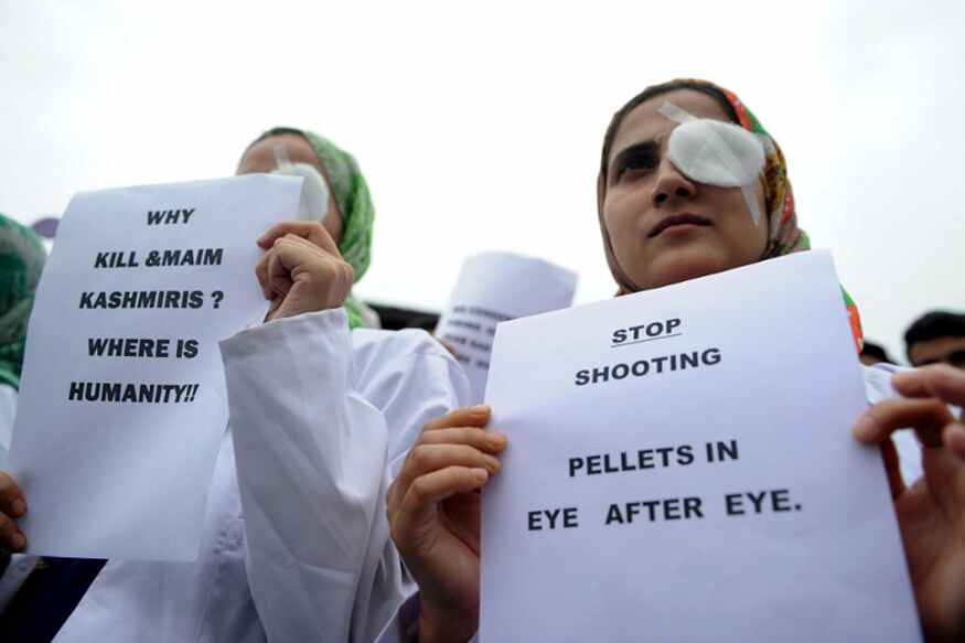 Used in Kashmir, pellet guns' specifications, prices are "sensitive