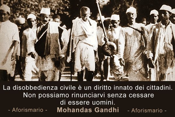 Aforismario Aforismi Frasi E Citazioni Sulla Disobbedienza Civile