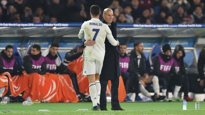 قرار جديد لزيدان بشأن رونالدو