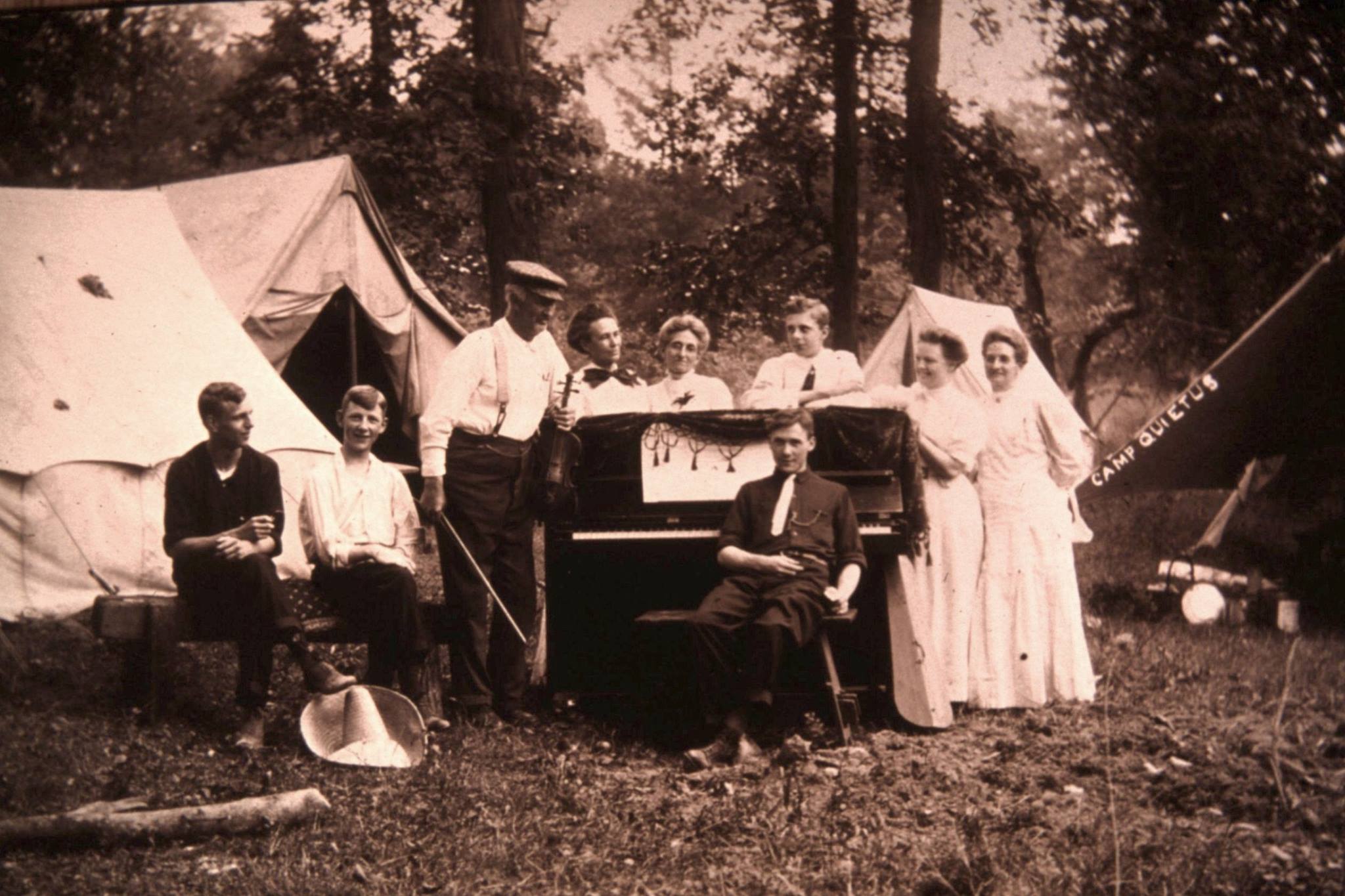 Valley Girl Views The Dead Gamers Camp, in Allenwood Pa
