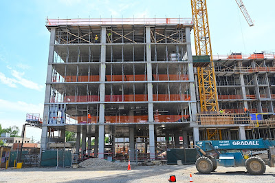 Union Market apartment building under construction in Noma