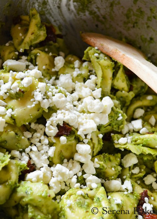 Tortellini Pesto Pasta Salad Serena Bakes Simply From Scratch