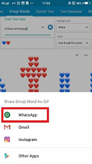 Cara Membuat Status Whatsapp Bergerak Dari Emoticon Teks