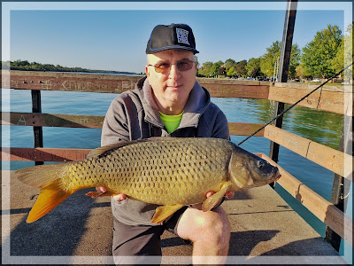 Detroit River carp fishing