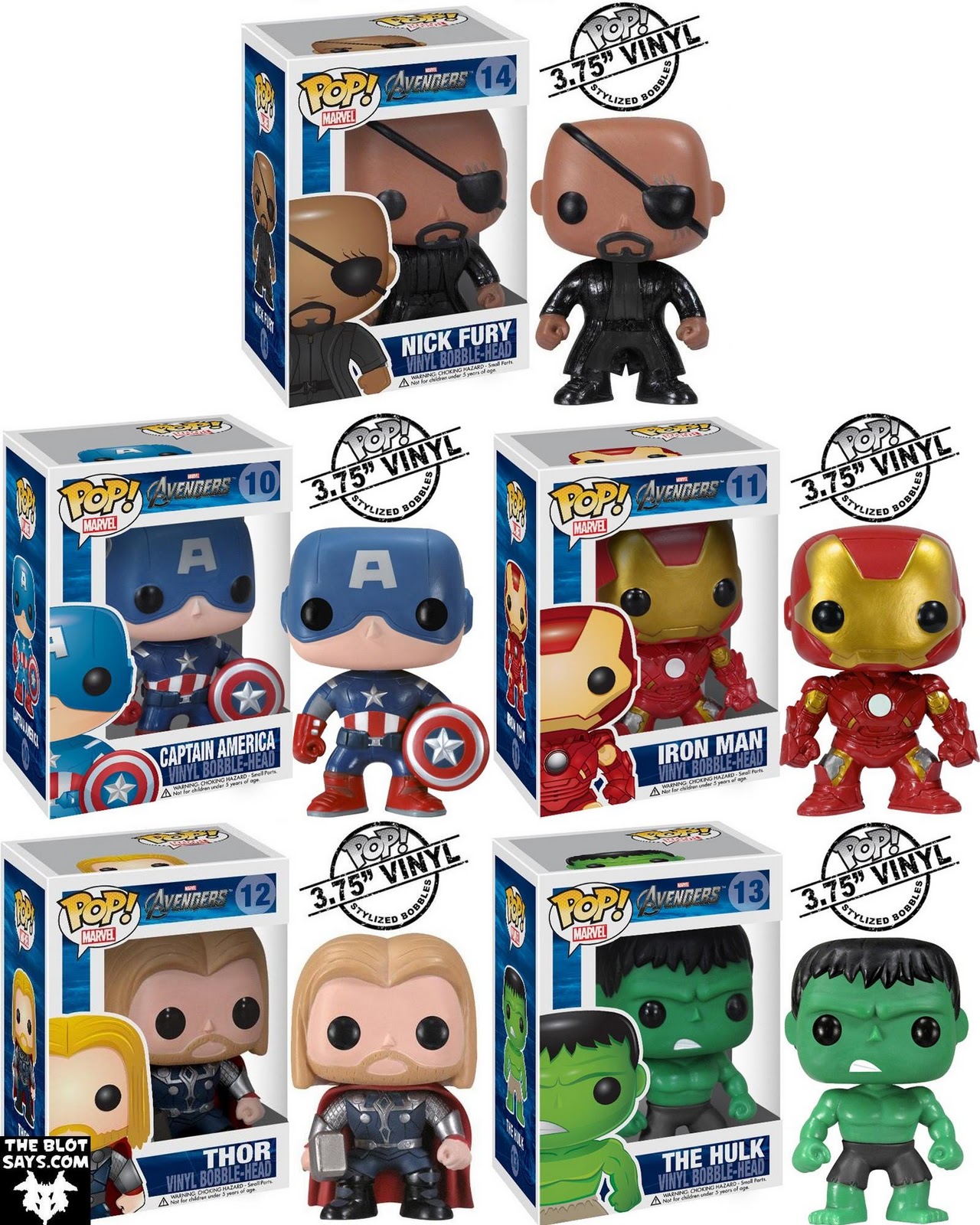 The Blot Says... The Avengers Movie Pop! Marvel Vinyl Figure Bobble