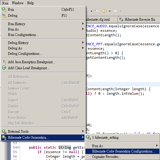 Justin's Programming And Design Hibernate Tool安裝、自動產生hibernate.cfg.xml檔及對應的Entity